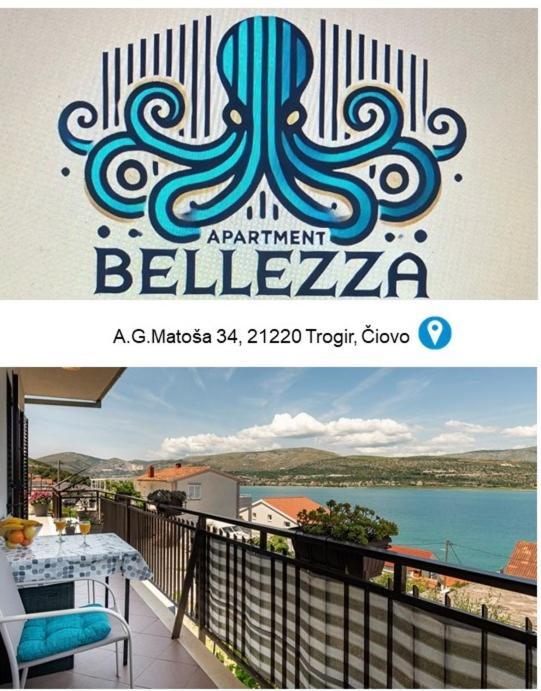 Apartments Bellezza Trogir Eksteriør billede